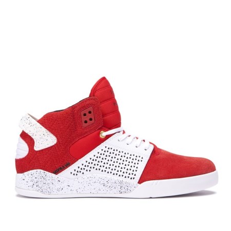 Supra Skytop III Rød Høye Sneakers Dame [NO-1-N126]